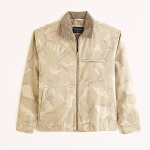 Abercrombie & Fitch Men’s Camo Zip Workwear Jacket 
Brand New Never Worn